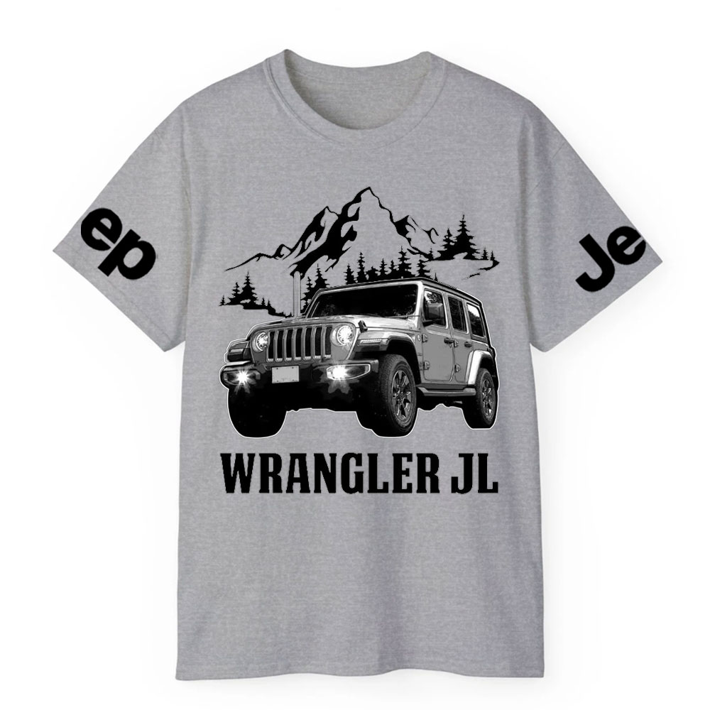 Wrangler JL Jp Car Name T-Shirt