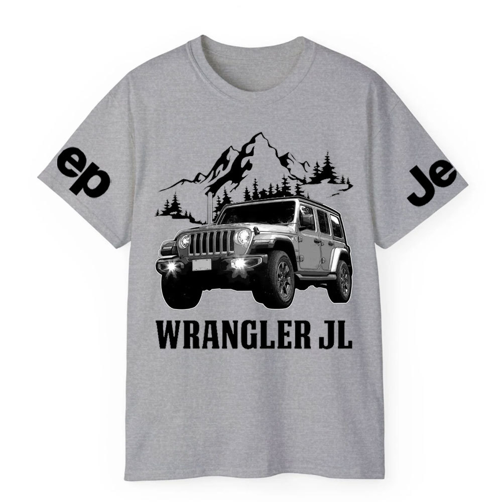 Wrangler JL Jp Car Name T-Shirt