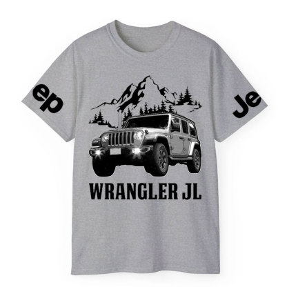 Wrangler JL Jp Car Name T-Shirt