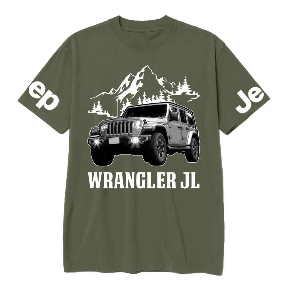 Wrangler JL Jp Car Name T-Shirt