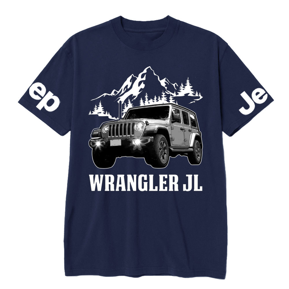 Wrangler JL Jp Car Name T-Shirt
