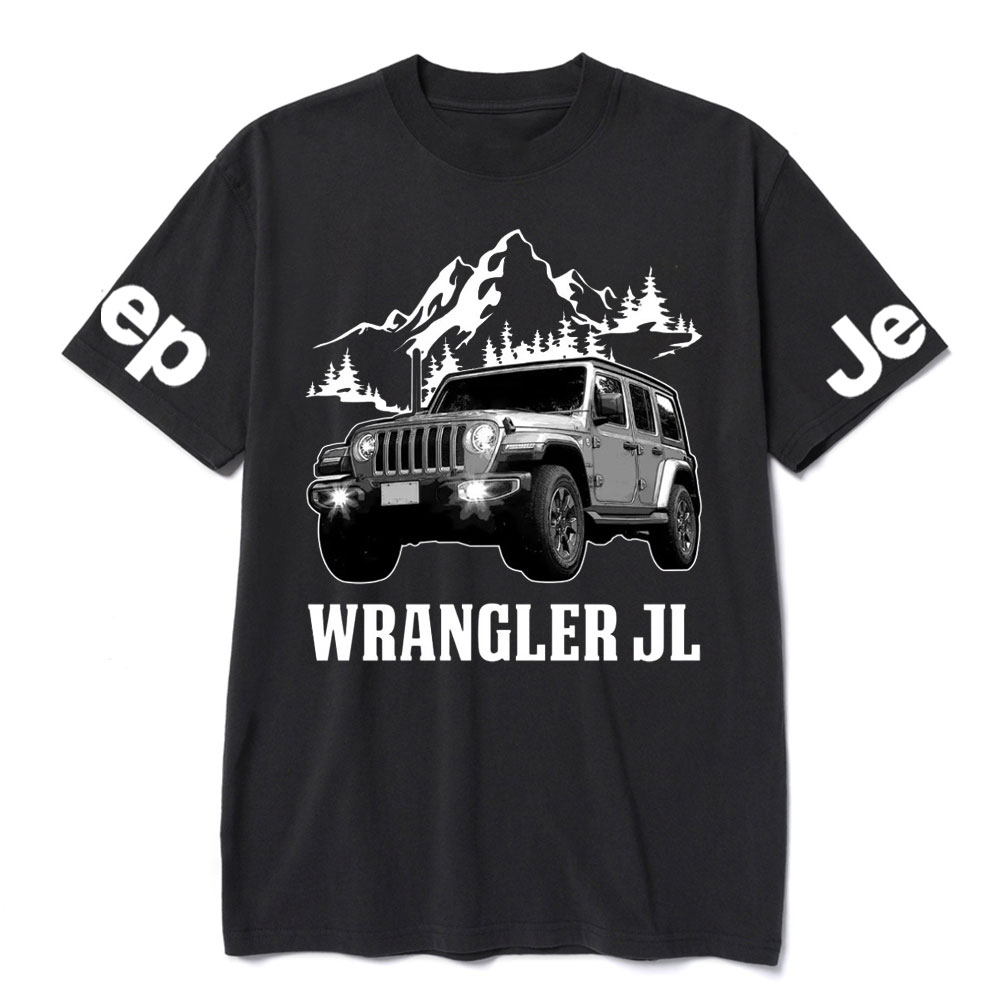 Wrangler JL Jp Car Name T-Shirt