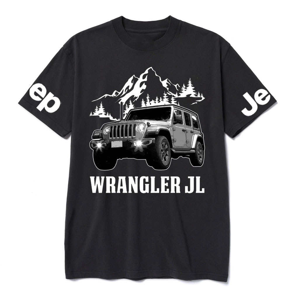 Wrangler JL Jp Car Name T-Shirt