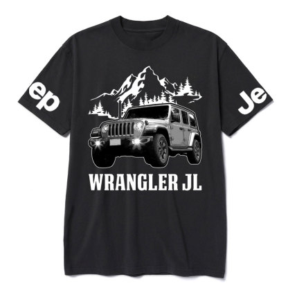 Wrangler JL Jp Car Name T-Shirt