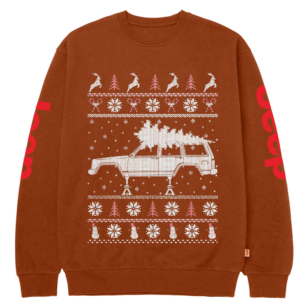 Jp XJ Christmas Ugly Crew Neck Sweatshirt