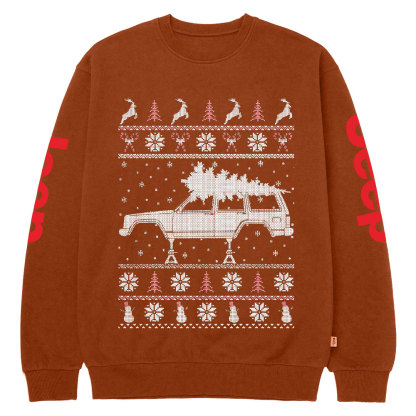 Jp XJ Christmas Ugly Crew Neck Sweatshirt
