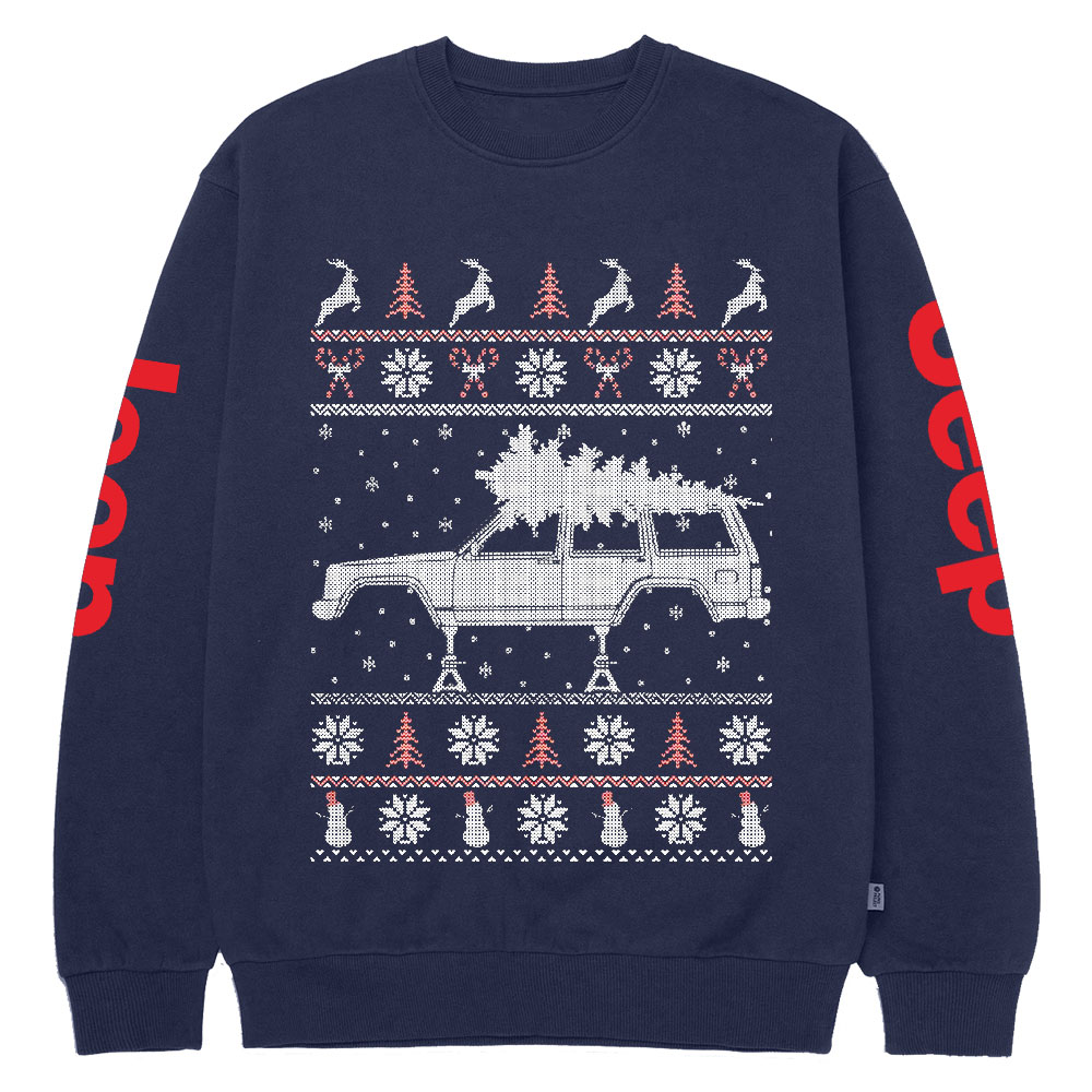 Jp XJ Christmas Ugly Crew Neck Sweatshirt