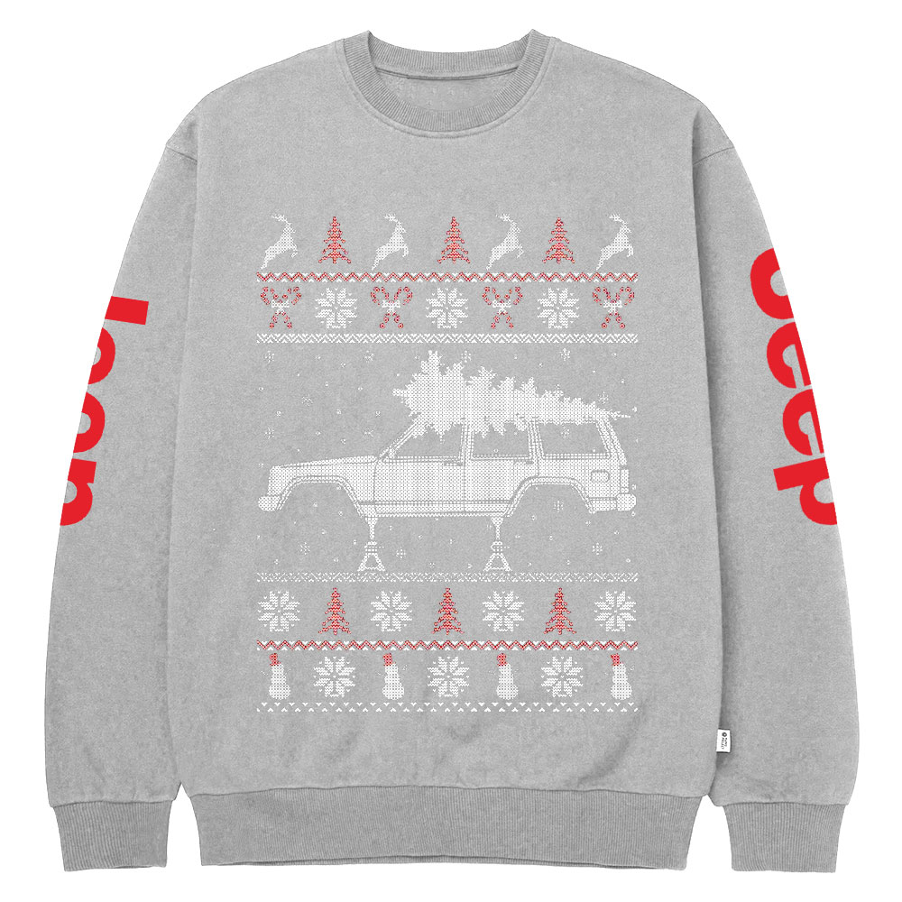 Jp XJ Christmas Ugly Crew Neck Sweatshirt