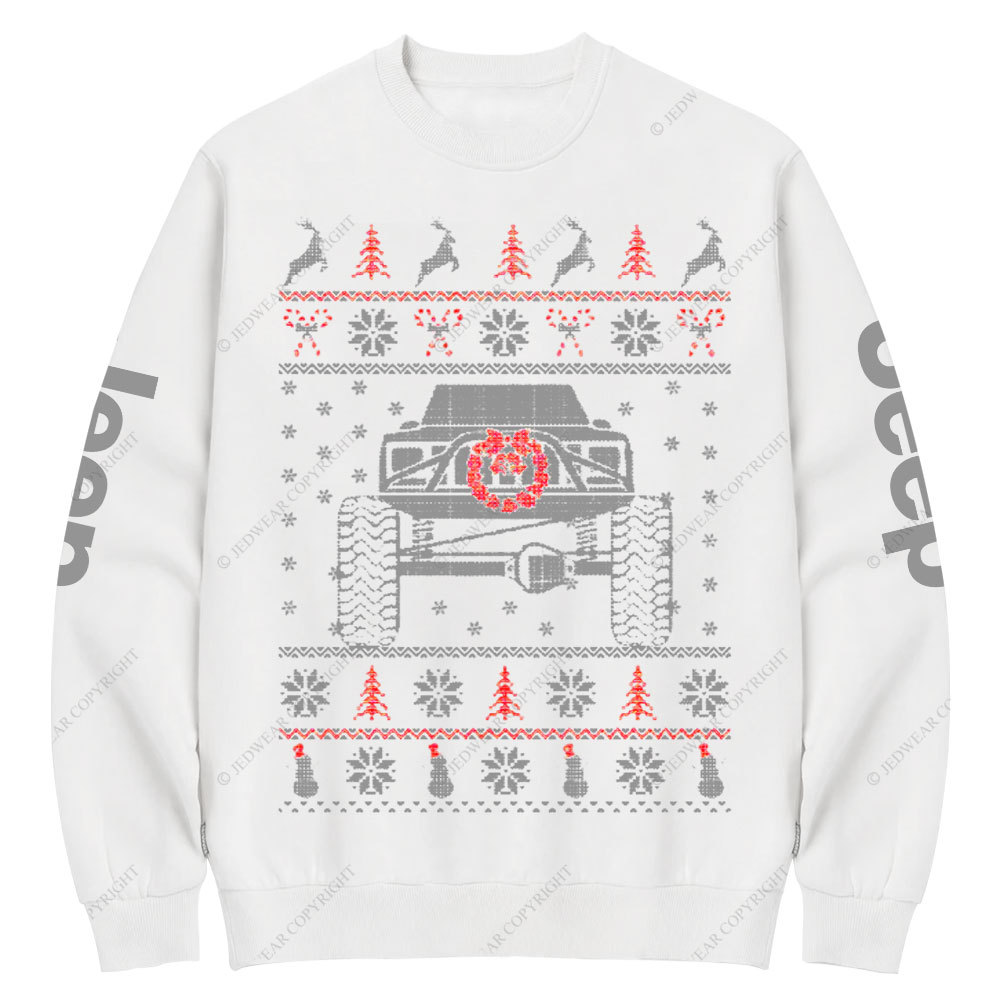 Funny One Ton XJ Christmas Jp Crew Neck Sweatshirt