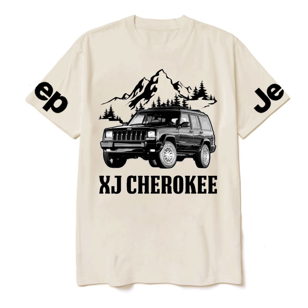 XJ Series Jp Cherokee Jp Car Name T-Shirt
