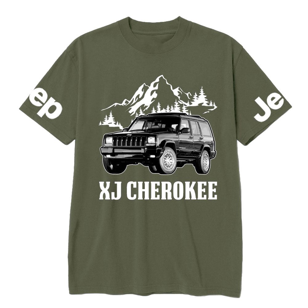 XJ Series Jp Cherokee Jp Car Name T-Shirt