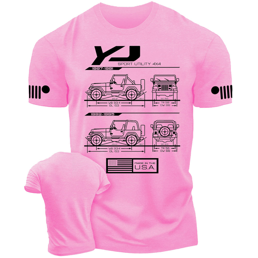 YJ Wrangler Blueprint Jp T-Shirt