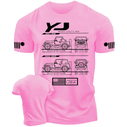 YJ Wrangler Blueprint Jp T-Shirt