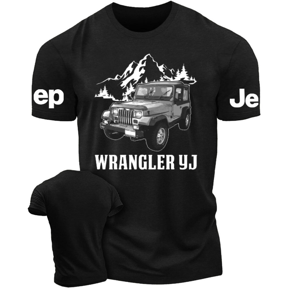 Jp Wrangler YJ Jp Car Name T-Shirt
