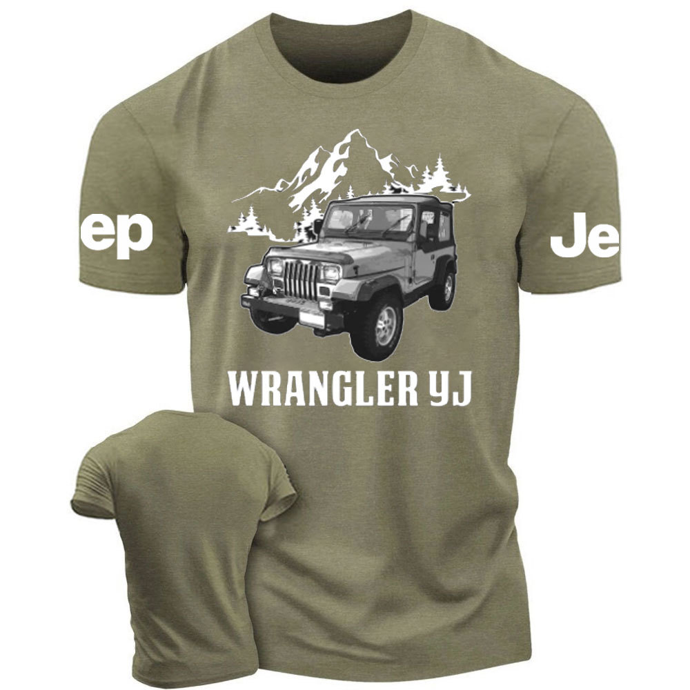 Jp Wrangler YJ Jp Car Name T-Shirt