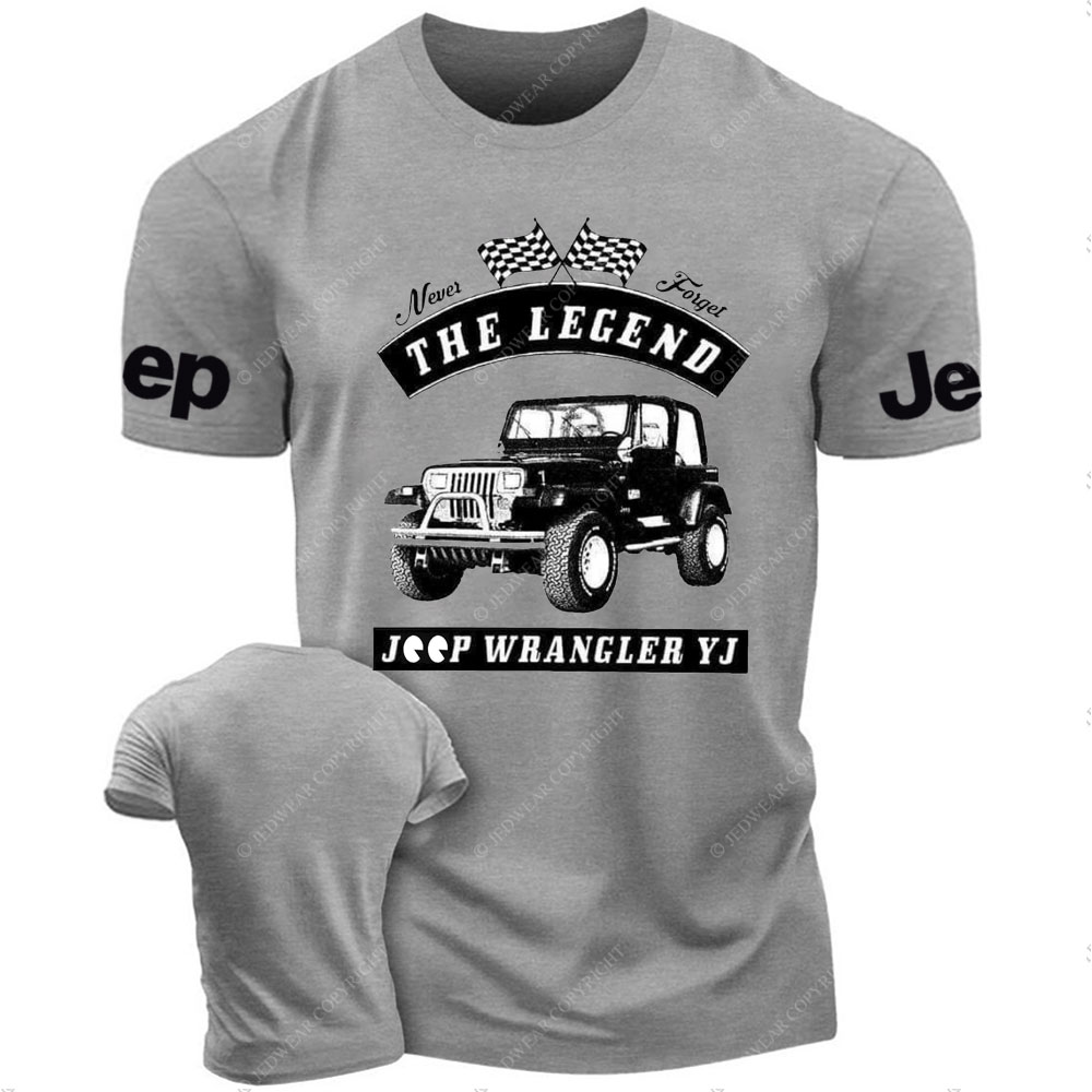Never Forget The Legend Jp Wrangler YJ Jp T-Shirt