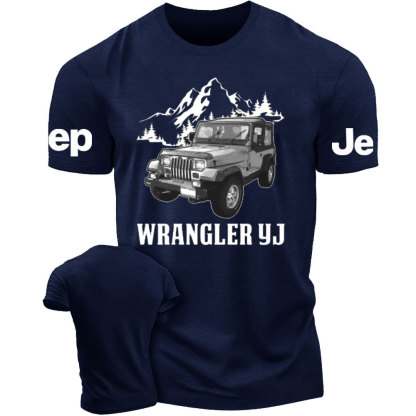 Jp Wrangler YJ Jp Car Name T-Shirt