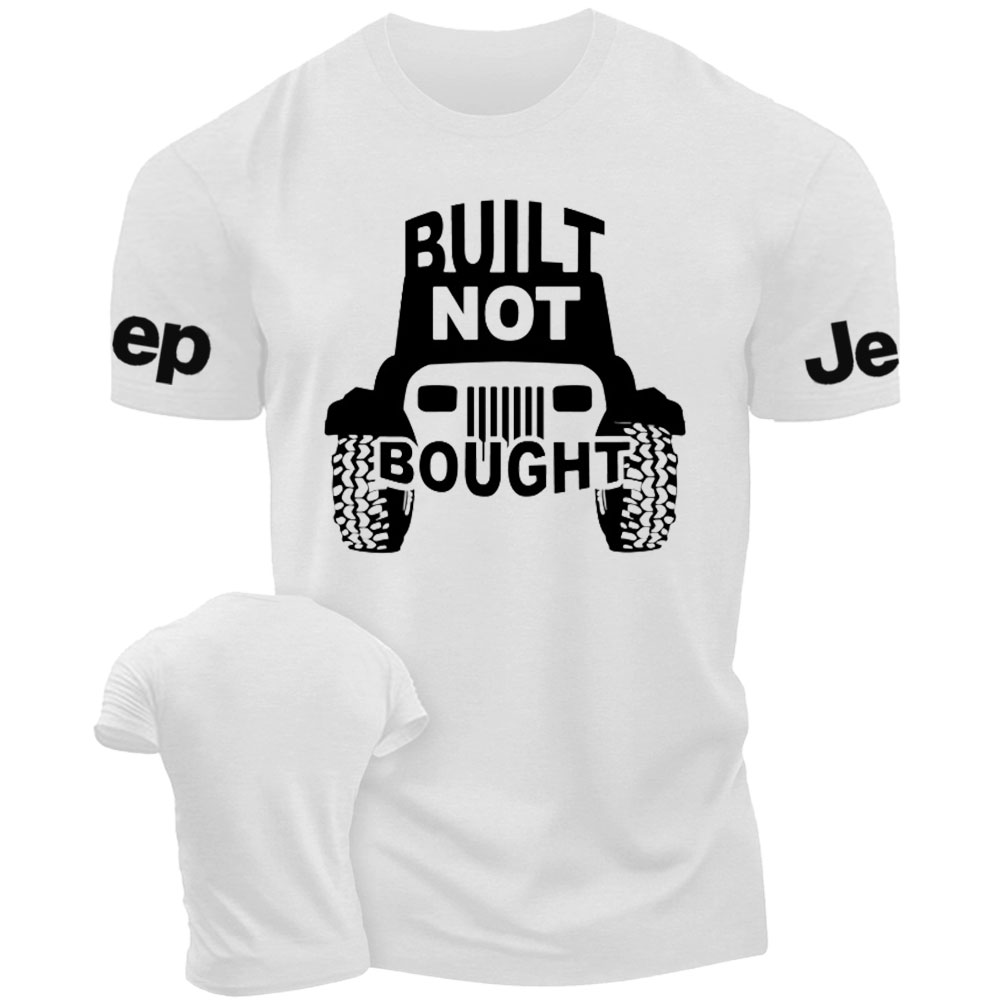 Built NOT Bought YJ Square Lights Jp T-Shirt
