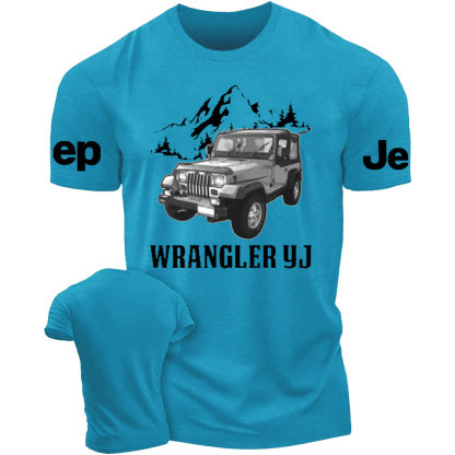 Jp Wrangler YJ Jp Car Name T-Shirt