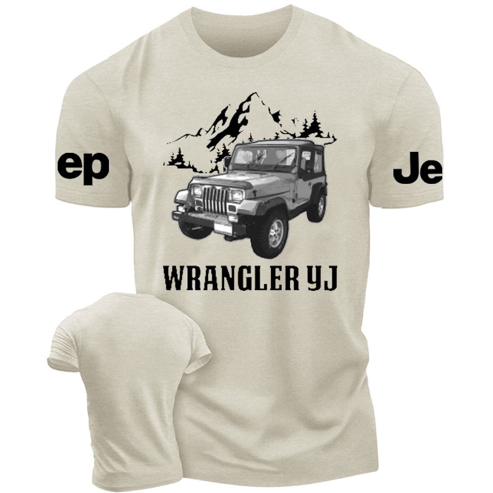 Jp Wrangler YJ Jp Car Name T-Shirt
