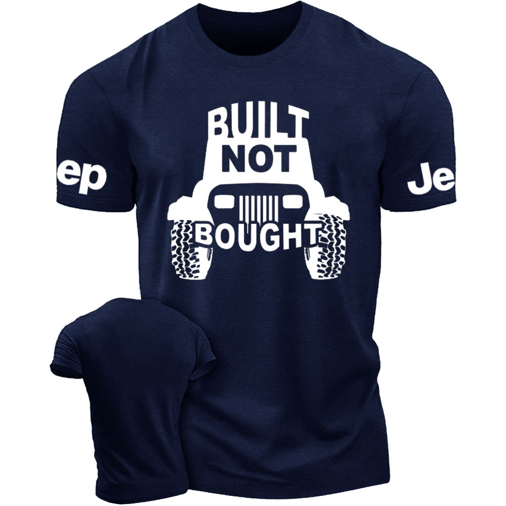Built NOT Bought YJ Square Lights Jp T-Shirt