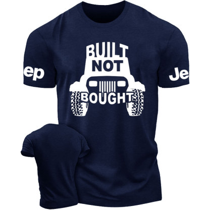 Built NOT Bought YJ Square Lights Jp T-Shirt