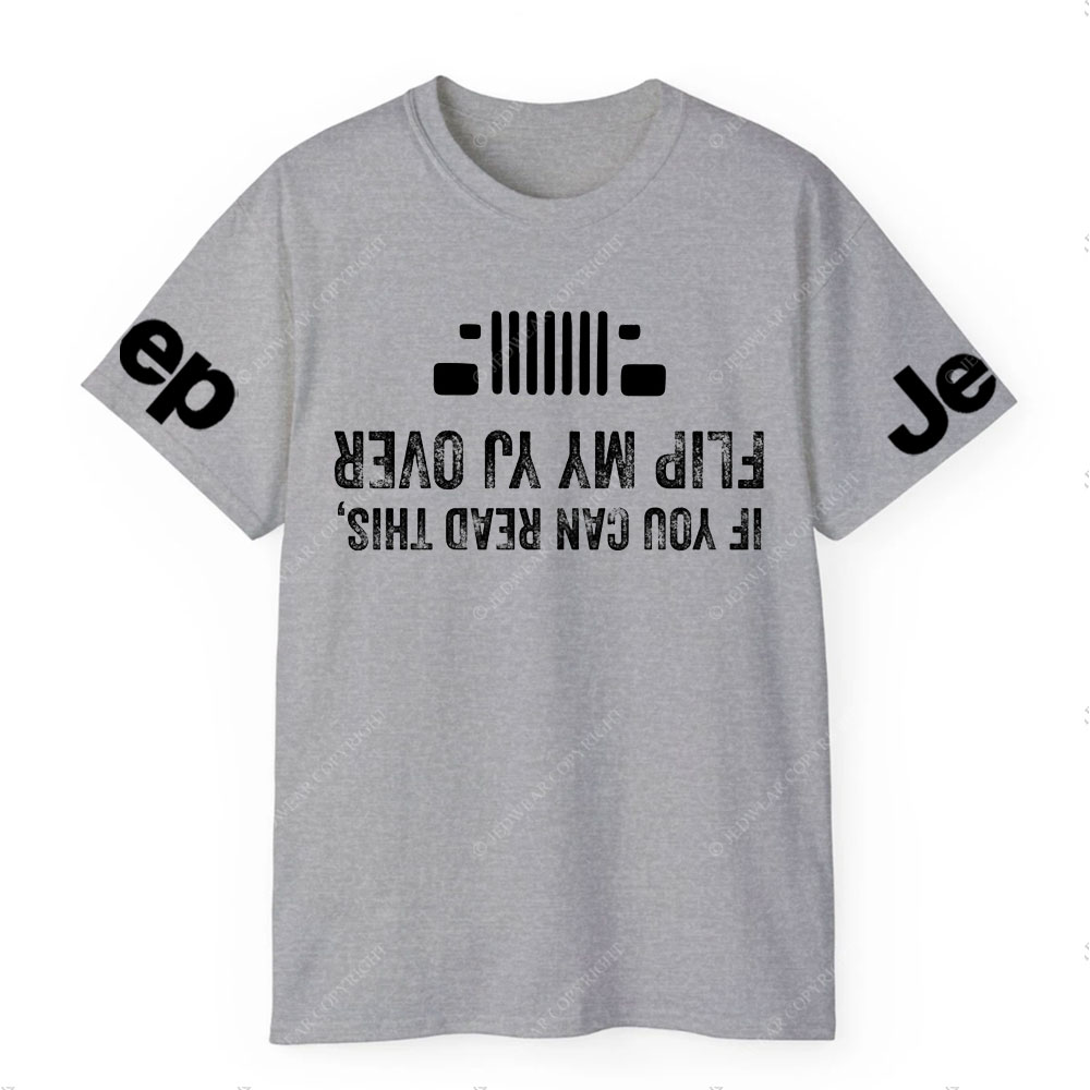 YJ Jp Flip Me Over Jp Funny T-Shirt