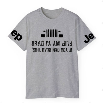 YJ Jp Flip Me Over Jp Funny T-Shirt