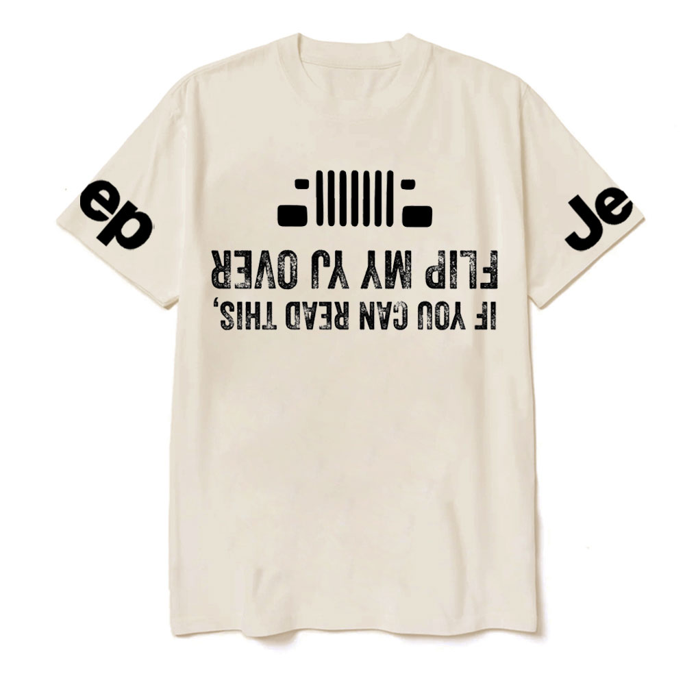 YJ Jp Flip Me Over Jp Funny T-Shirt