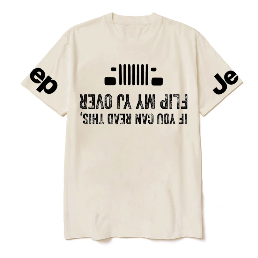 YJ Jp Flip Me Over Jp Funny T-Shirt