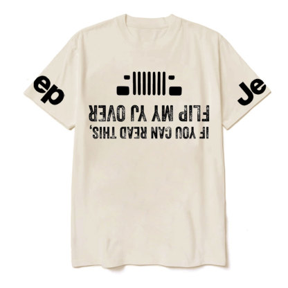 YJ Jp Flip Me Over Jp Funny T-Shirt