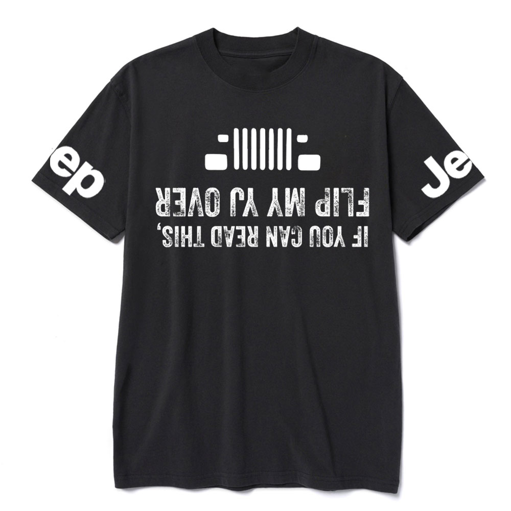 YJ Jp Flip Me Over Jp Funny T-Shirt