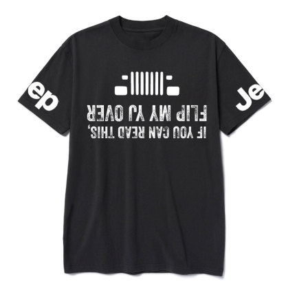 YJ Jp Flip Me Over Jp Funny T-Shirt