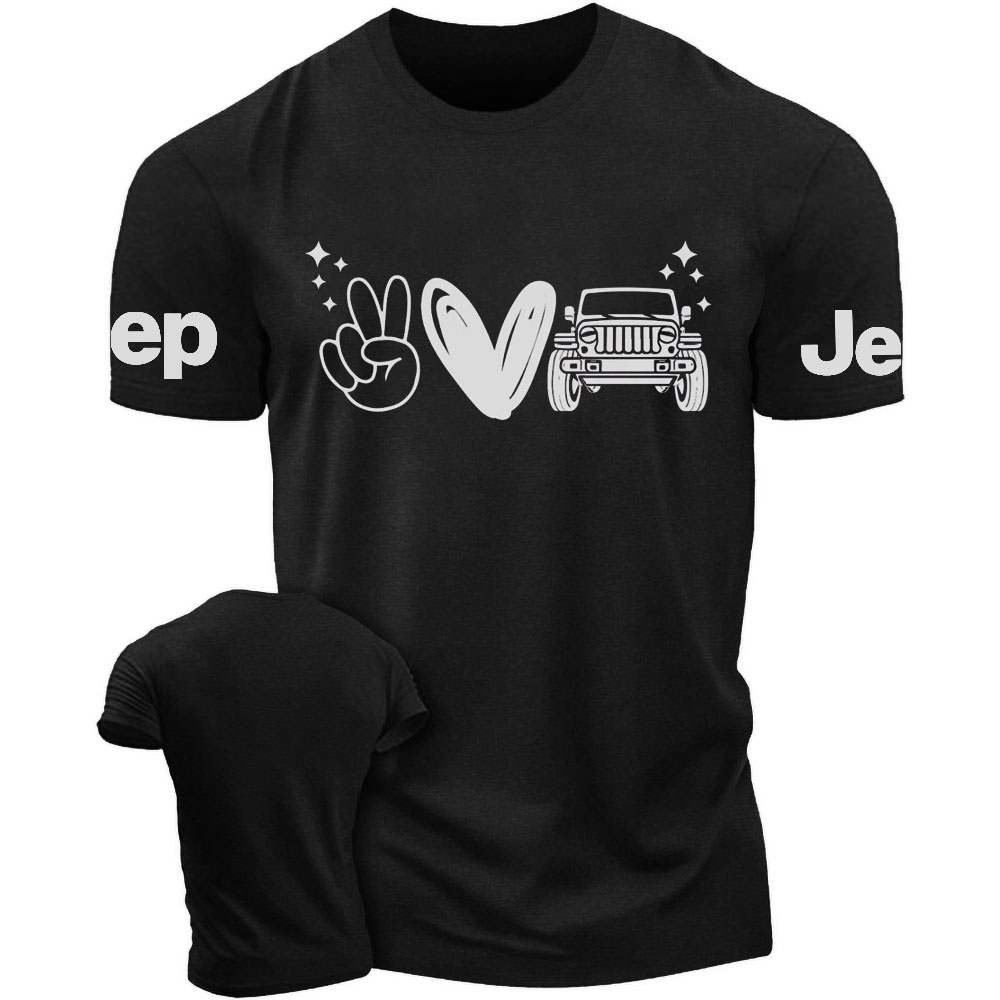 Peace Love Offroad Jp Lover T-Shirt