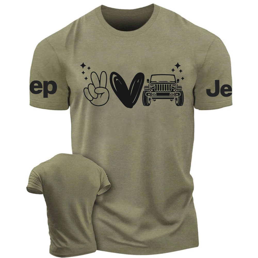 Peace Love Offroad Jp Lover T-Shirt