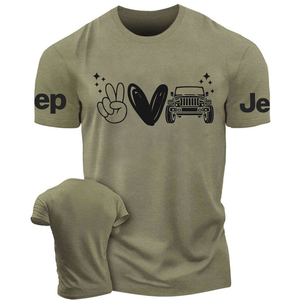 Peace Love Offroad Jp Lover T-Shirt