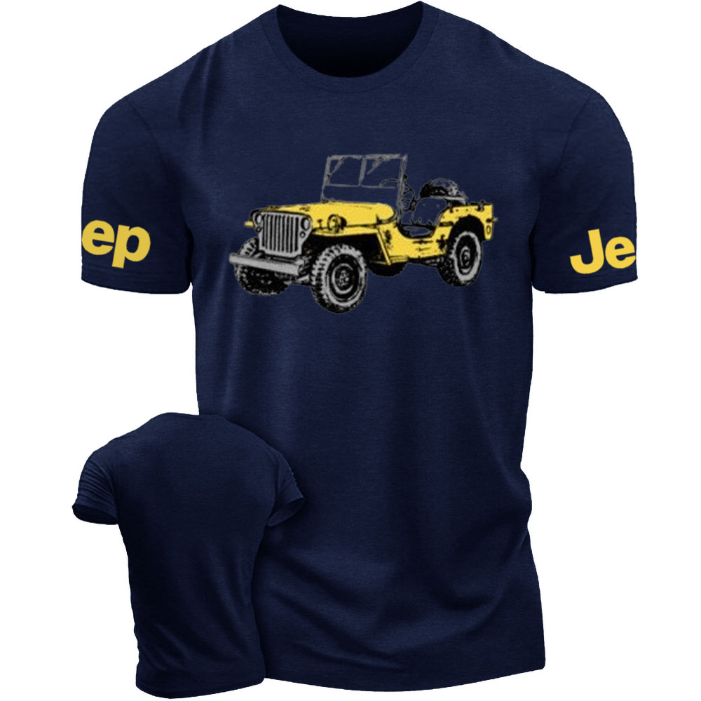 Yellow Jp Car T-shirt