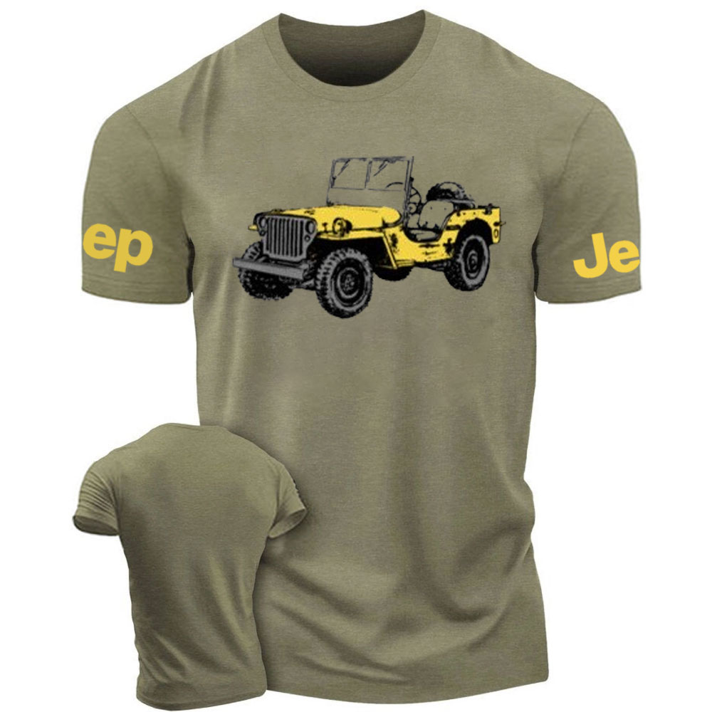Yellow Jp Car T-shirt