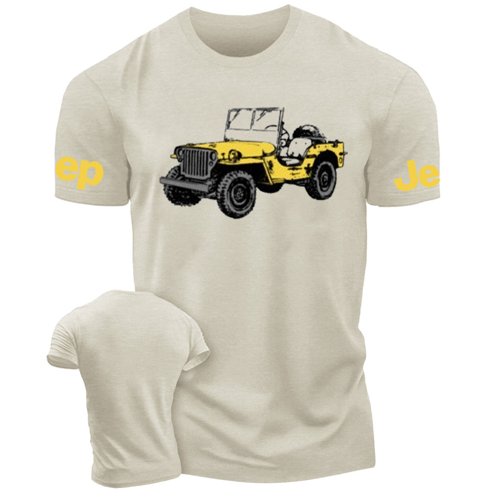 Yellow Jp Car T-shirt