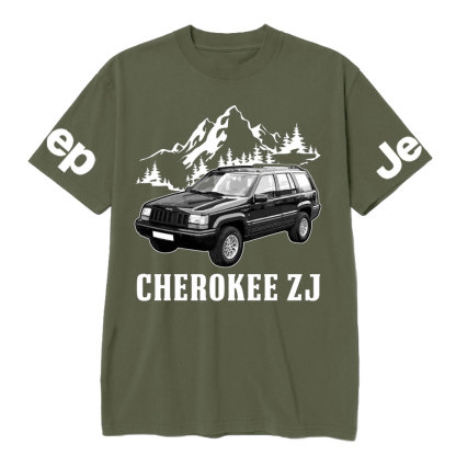 Grand Cherokee ZJ Jp Car Name T-Shirt