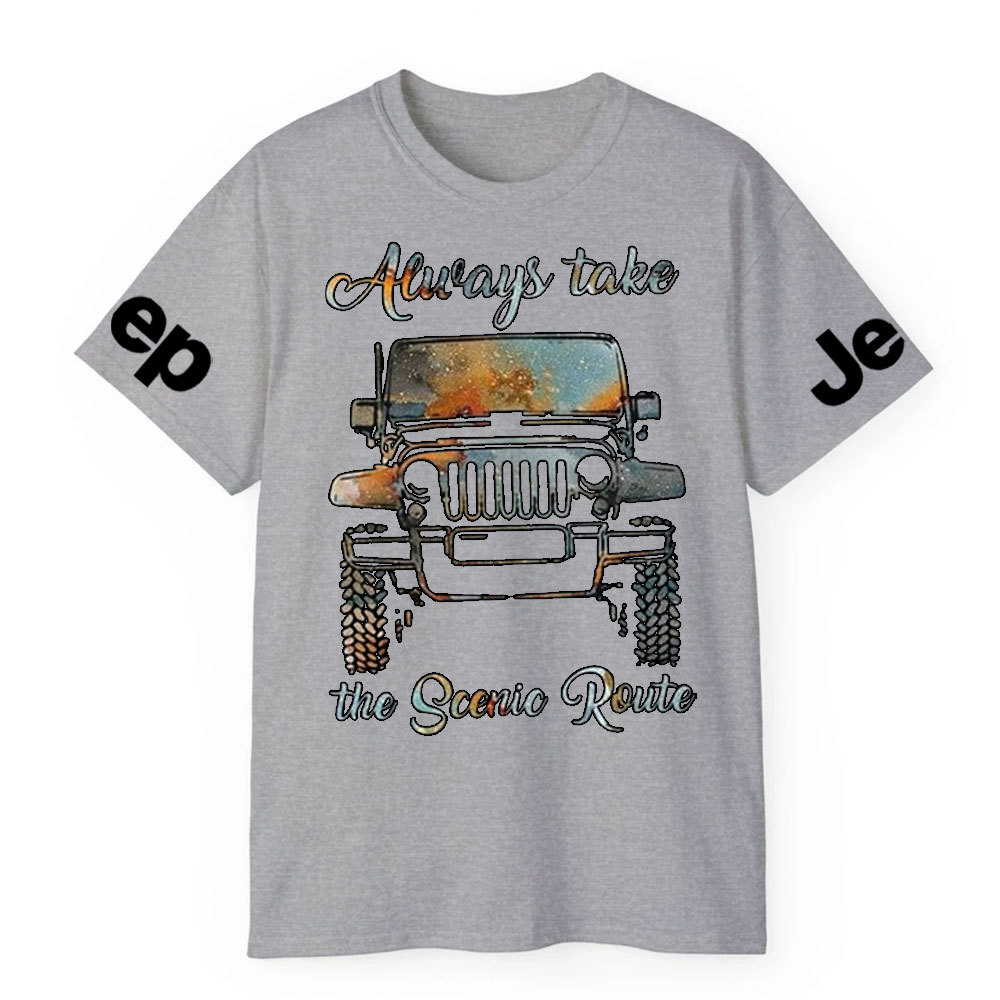 Always Take The Scenic Route Jp Lover T-Shirt