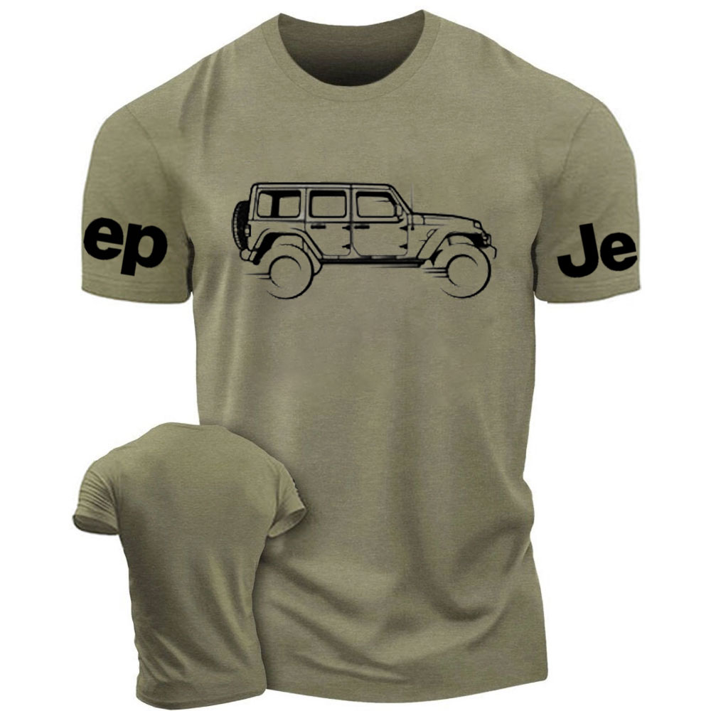 Jeep Wrangler JL Outline Jp T-Shirt