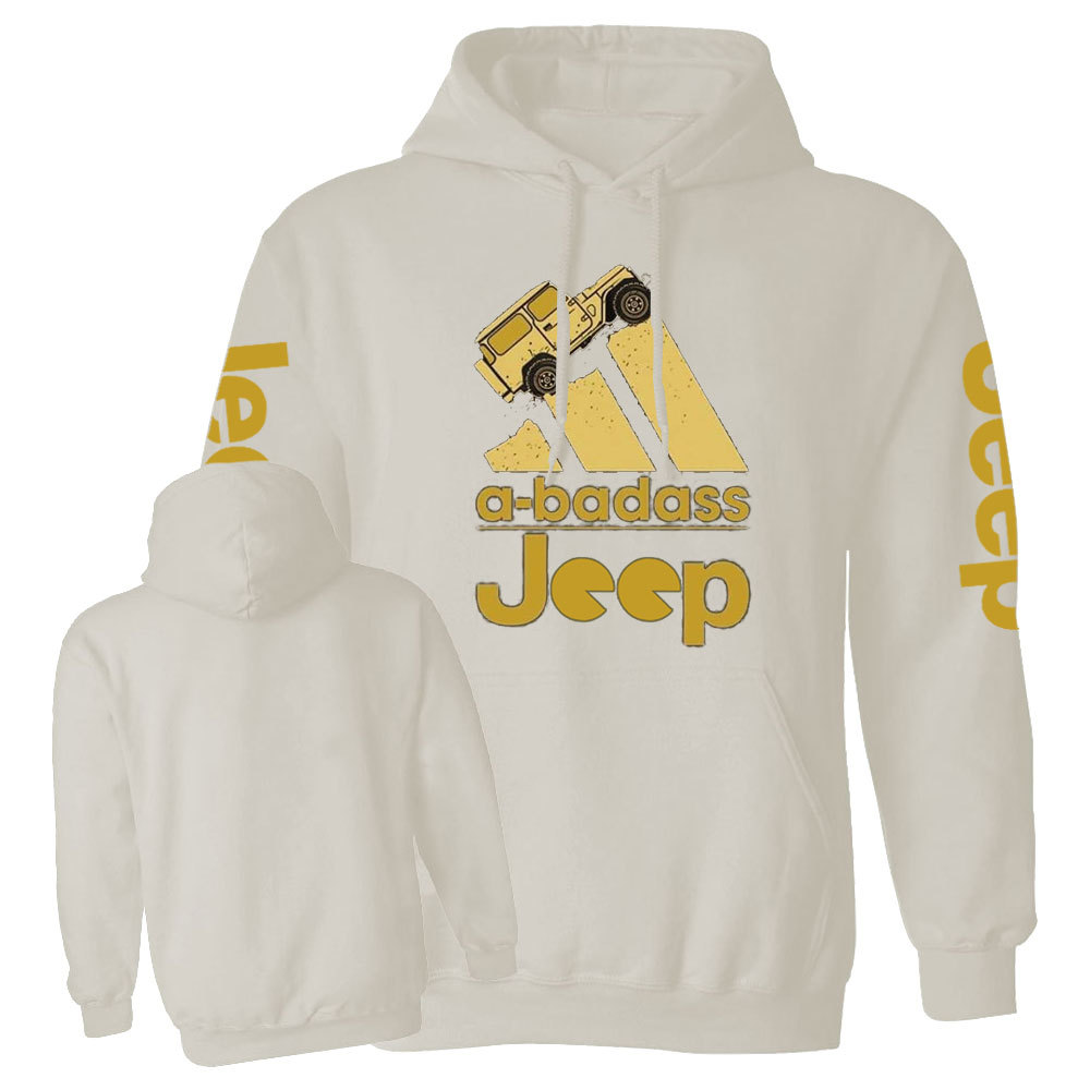 A Badass Jp Yellow Deisgn Casual Hoodie