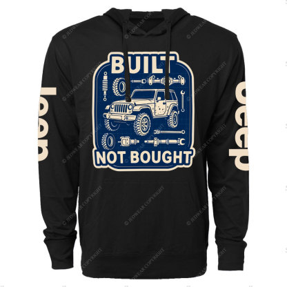 Built Not Bought Wrench Piston Modified Jp Oversized Lightweight Hoodie