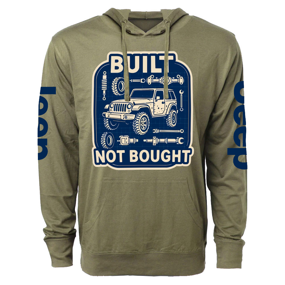 Built Not Bought Wrench Piston Modified Jp Oversized Lightweight Hoodie