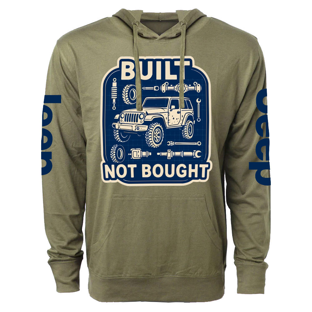 Built Not Bought Wrench Piston Modified Jp Oversized Lightweight Hoodie