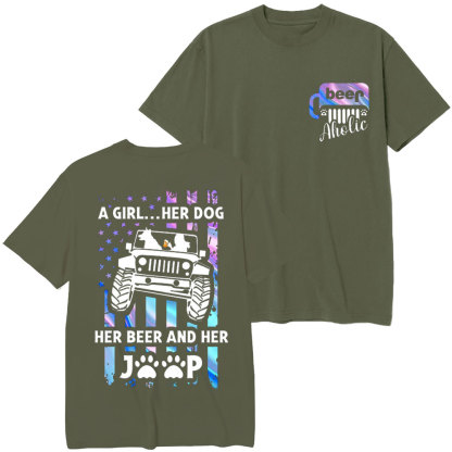 Jp Dog Beer Aholic T-Shirt
