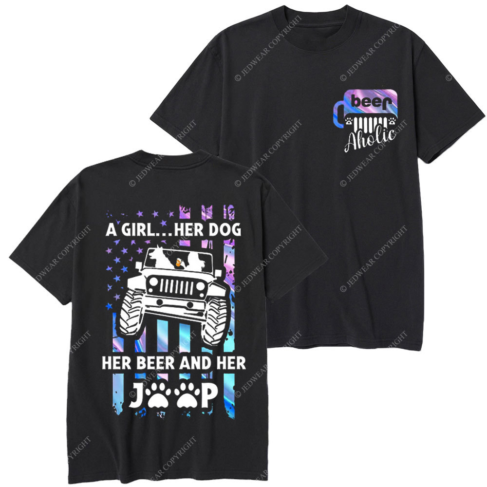 Jp Dog Beer Aholic T-Shirt