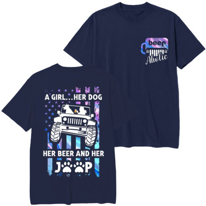 Jp Dog Beer Aholic T-Shirt