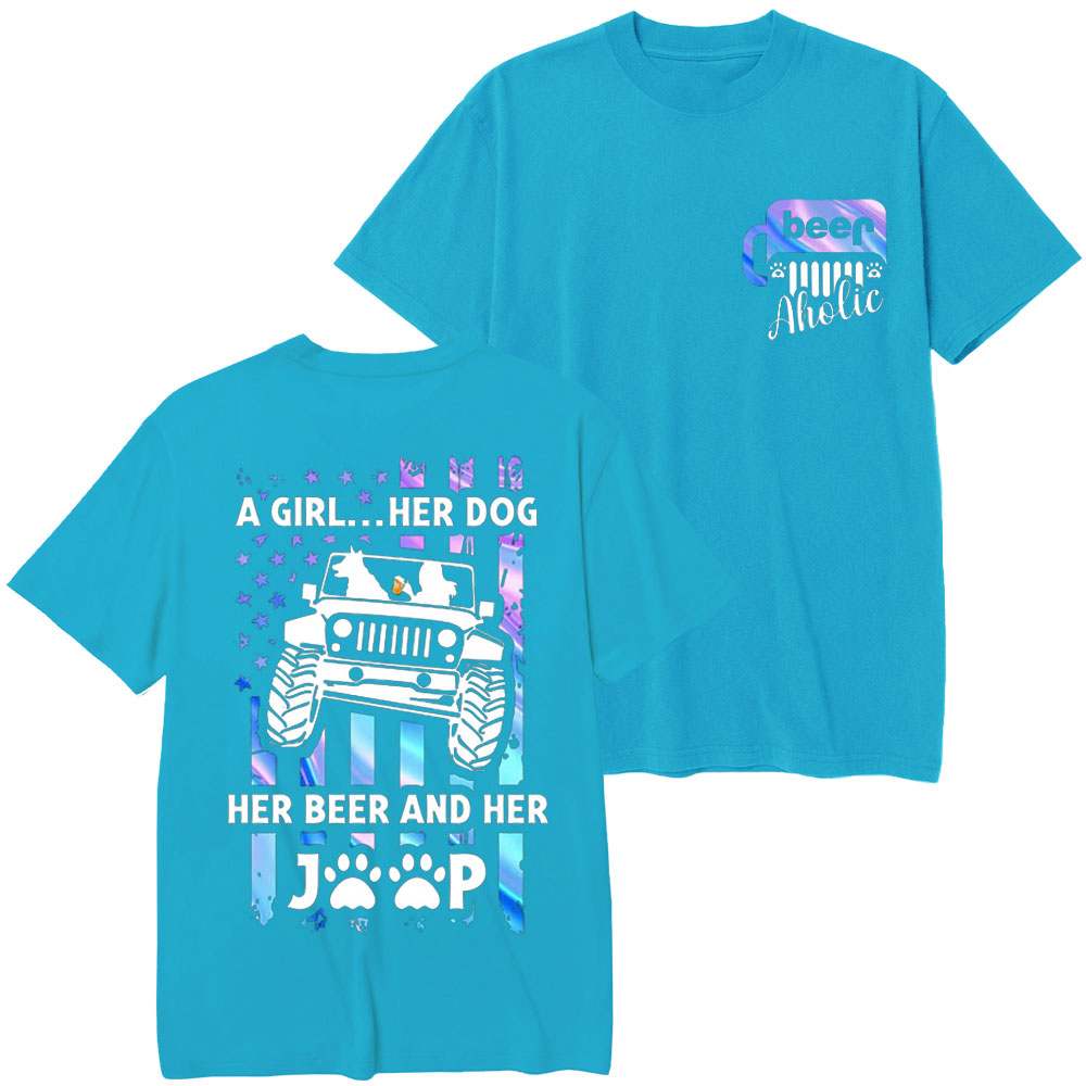 Jp Dog Beer Aholic T-Shirt